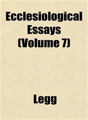 Ecclesiological Essays (Volume 7),1152517643,9781152517646