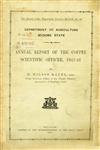 Annual Report of the Coffee Scientific Officer, 1941-42 1st Edition