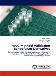 HPLC Method Validation Benzofuran Derivatives,3846519669,9783846519660