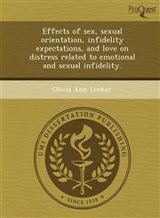 Effects of sex, sexual orientation, infidelity expectations, and love on distress related to emotional and sexual infidelity.,124987307X,9781249873075