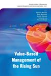 Value-Based Management of the Rising Sun,981256683X,9789812566836