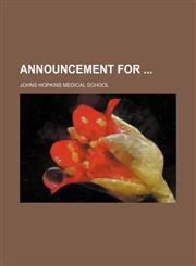Announcement for,1236104986,9781236104984