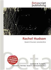 Rachel Hudson,6131004862,9786131004865