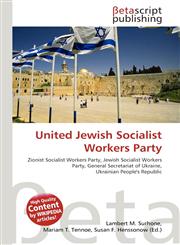 United Jewish Socialist Workers Party,6135043897,9786135043891