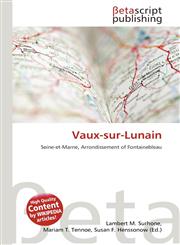 Vaux-sur-Lunain,6135021982,9786135021981