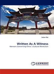 Written As A Witness,3843369909,9783843369909