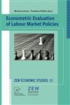 Econometric Evaluation of Labour Market Policies,3790813729,9783790813722