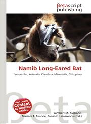 Namib Long-Eared Bat,6134492973,9786134492973