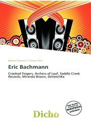 Eric Bachmann,6136826127,9786136826127