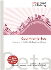 Coulmier-le-Sec,613518413X,9786135184136