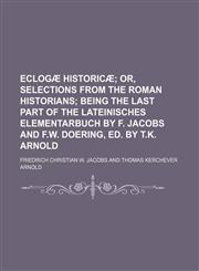 Eclogæ historicæ,1130460428,9781130460421