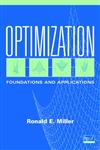 Optimization Foundations and Applications,0471351695,9780471351696