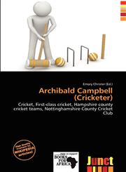 Archibald Campbell (Cricketer),6201488286,9786201488281