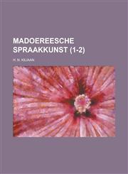 Madoereesche Spraakkunst (1-2 ),1234633523,9781234633523