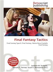 Final Fantasy Tactics,6135025295,9786135025293