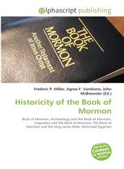 Historicity of the Book of Mormon,6130010338,9786130010331