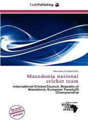 Macedonia national cricket team,6138447778,9786138447771