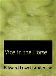 Vice in the Horse,1115446681,9781115446686