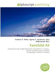 Fairchild 42,6134353191,9786134353199
