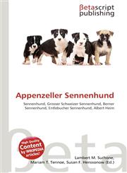 Appenzeller Sennenhund,6133344482,9786133344488