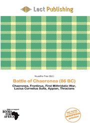 Battle of Chaeronea (86 BC),6201490639,9786201490635