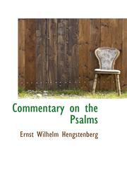 Commentary on the Psalms,1116503670,9781116503678