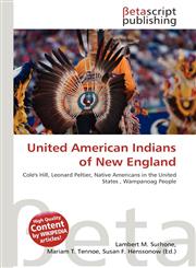 United American Indians of New England,6136161036,9786136161037