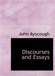 Discourses and Essays,1115451596,9781115451598
