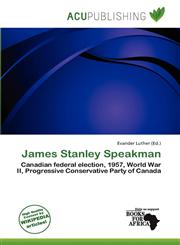 James Stanley Speakman,6138217489,9786138217480