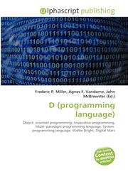 D (programming language),6131799954,9786131799952