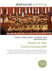 Head of the Commonwealth,6130264747,9786130264741