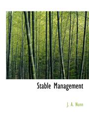 Stable Management,1115933477,9781115933476