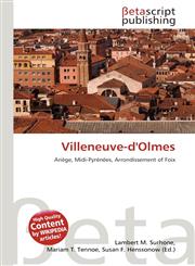 Villeneuve-d'Olmes,6134863157,9786134863155