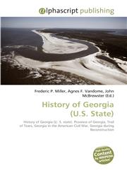 History of Georgia (U.S. State),6130068913,9786130068912