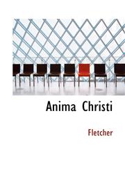 Anima Christi,1110905556,9781110905553
