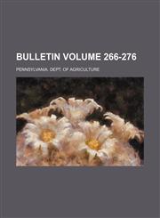 Bulletin Volume 266-276,1130226379,9781130226379