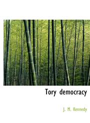 Tory democracy,1117941647,9781117941646