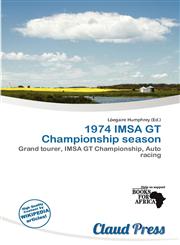1974 IMSA GT Championship season,6138247019,9786138247012