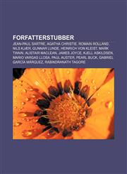 Forfatterstubber Jean-Paul Sartre, Agatha Christie, Romain Rolland, Nils Kjaer, Gunnar Lunde, Heinrich Von Kleist, Mark Twain, Alistair,1233366343,9781233366347
