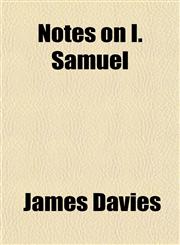 Notes on I. Samuel,1152444034,9781152444034