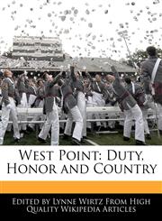 West Point Duty, Honor and Country,1241684405,9781241684402