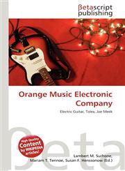Orange Music Electronic Company,6136022680,9786136022680