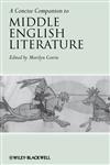 A Concise Companion to Middle English Literature,1405120045,9781405120043