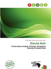 David Ash,6201414568,9786201414563