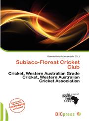 Subiaco-Floreat Cricket Club,6201173242,9786201173248