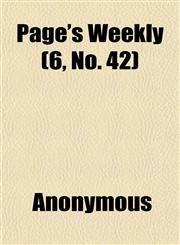 Page's Weekly (6, No. 42),1152476033,9781152476035