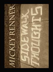 Sidewalk Thoughts,1424182107,9781424182107