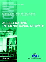 Accelerating International Growth 1st Edition,0471496596,9780471496595