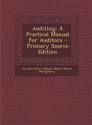 Auditing A Practical Manual for Auditors - Primary Source Edition,1293263931,9781293263938