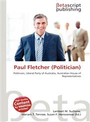 Paul Fletcher (Politician),6134736147,9786134736145